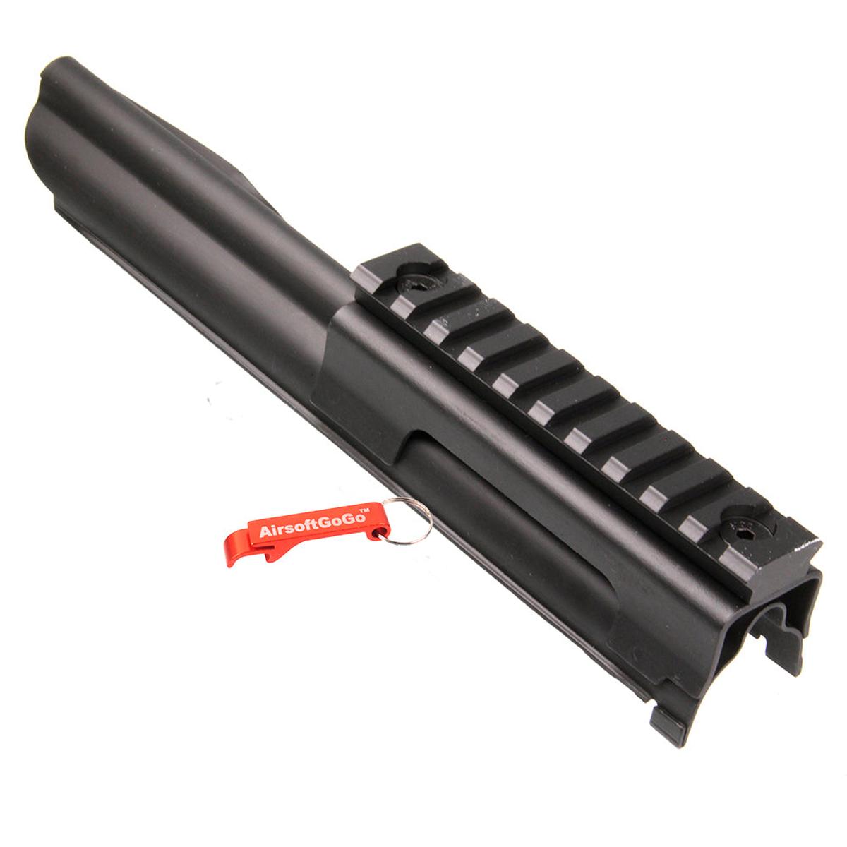 ARES L1A1 レールシステム 付き トップカバー (ブラック)-AIRSOFT GOGO エアガン・サバゲー用品通販