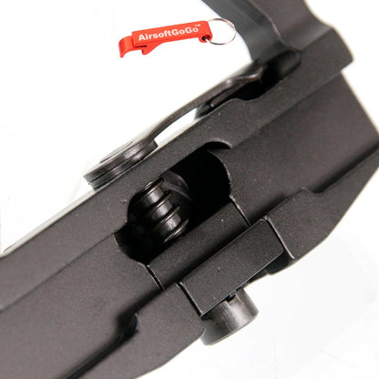 ARES VZ-58用 サイドスコープ マウントプレート (ブラック)-AIRSOFT GOGO エアガン・サバゲー用品通販