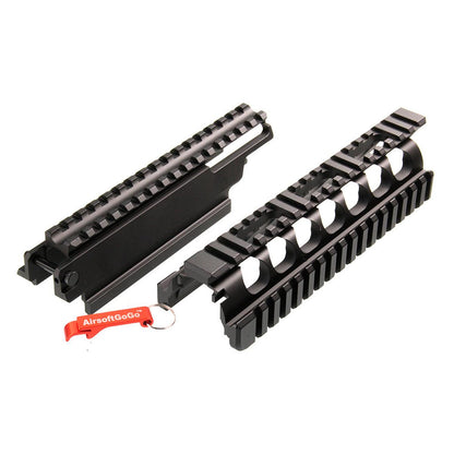 ARES VZ58電動ガン 用 7インチ ハンドガード ( ブラック)-AIRSOFT GOGO エアガン・サバゲー用品通販