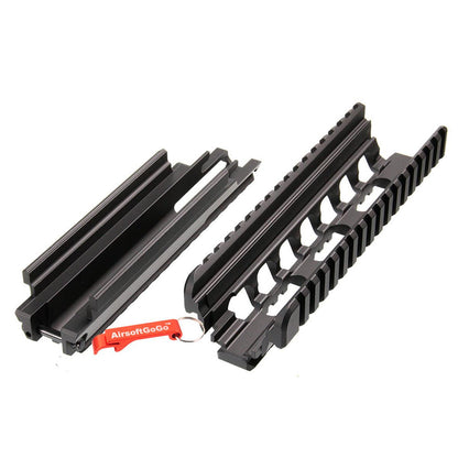 ARES VZ58電動ガン 用 7インチ ハンドガード ( ブラック)-AIRSOFT GOGO エアガン・サバゲー用品通販