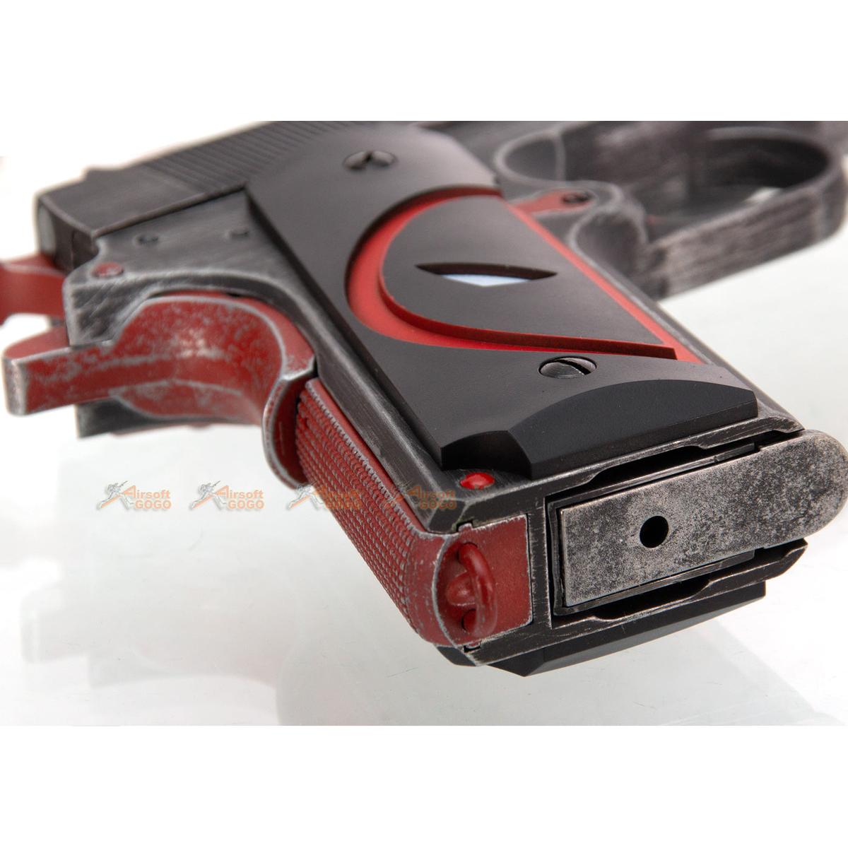 Armorer Works Custom デッドプール1911ガスブローバックピストルGBB （フルメタル-デッドプールグリップ）-AIRSOFT GOGO エアガン・サバゲー用品通販