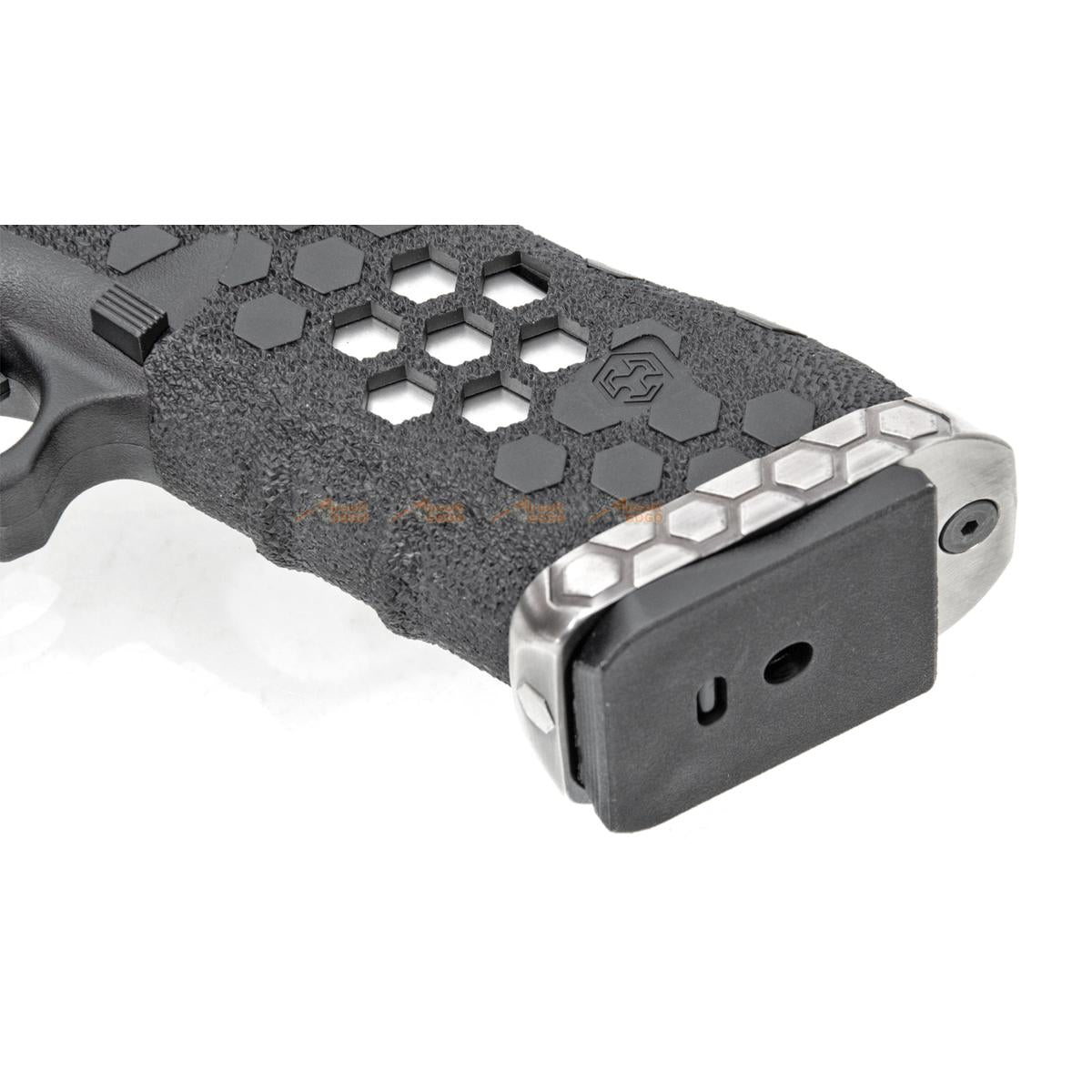 Armorer Works HEXカット G18C GBB ガスブローバック (ブラック)-AIRSOFT GOGO エアガン・サバゲー用品通販