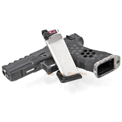 Armorer Works HEXカット G18C GBB ガスブローバック (ブラック)-AIRSOFT GOGO エアガン・サバゲー用品通販