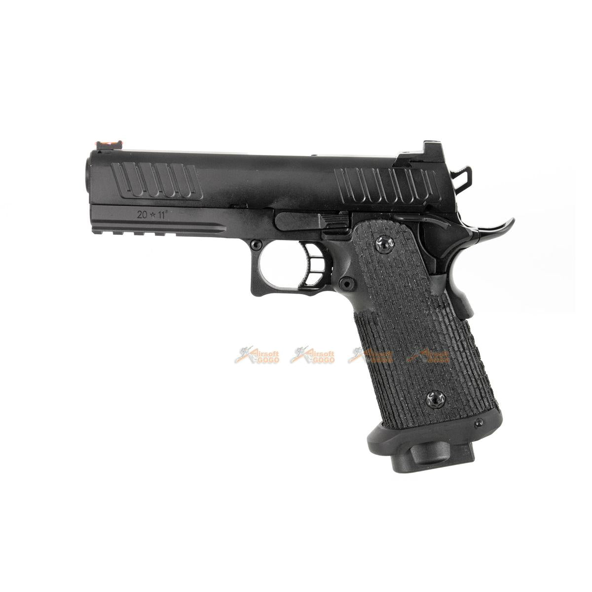 Army Armament R603 ハイキャパ 4.3 【STACCATO P 】 ガスブローバック GBB (ブラック)-AIRSOFT GOGO エアガン・サバゲー用品通販