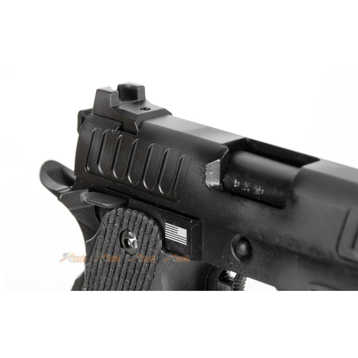 Army Armament R603 ハイキャパ 4.3 【STACCATO P 】 ガスブローバック GBB (ブラック)-AIRSOFT GOGO エアガン・サバゲー用品通販
