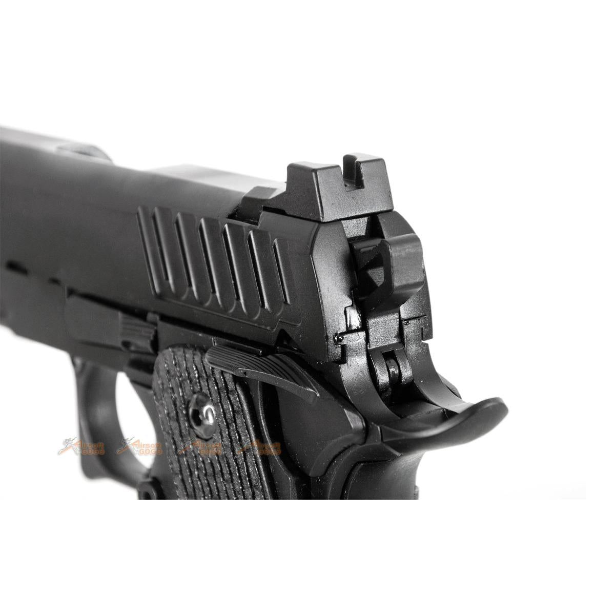 Army Armament R603 ハイキャパ 4.3 【STACCATO P 】 ガスブローバック GBB (ブラック)-AIRSOFT GOGO エアガン・サバゲー用品通販