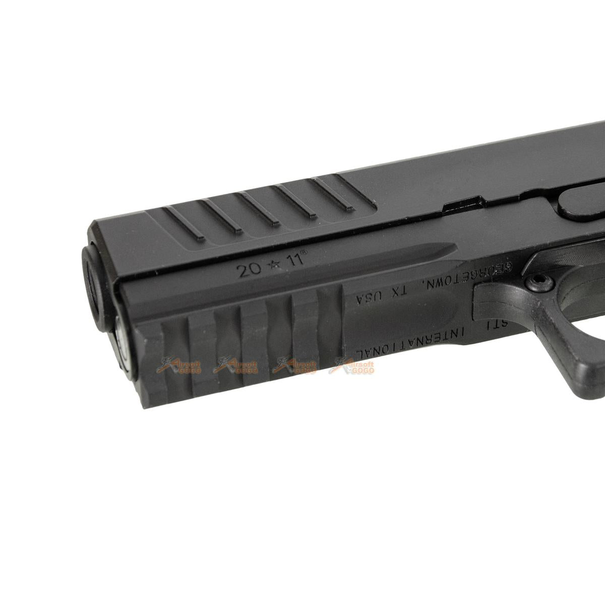 Army Armament R603 ハイキャパ 4.3 【STACCATO P 】 ガスブローバック GBB (ブラック)-AIRSOFT GOGO エアガン・サバゲー用品通販