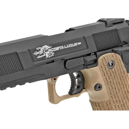 Army Costa Carry Comp ガスブローバック (ダークアース色)-AIRSOFT GOGO エアガン・サバゲー用品通販
