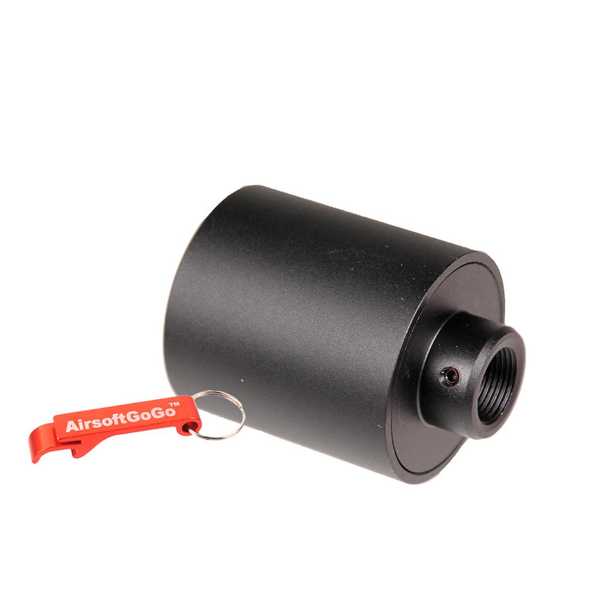 Army Force 55mm メタルマズルブレーキ / フラッシュハイダー (14mm逆ネジ)-AIRSOFT GOGO エアガン・サバゲー用品通販