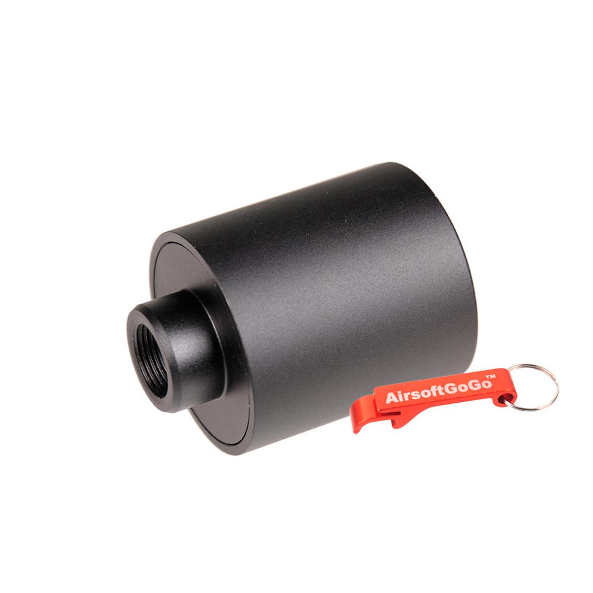 Army Force 55mm メタルマズルブレーキ / フラッシュハイダー (14mm逆ネジ)-AIRSOFT GOGO エアガン・サバゲー用品通販