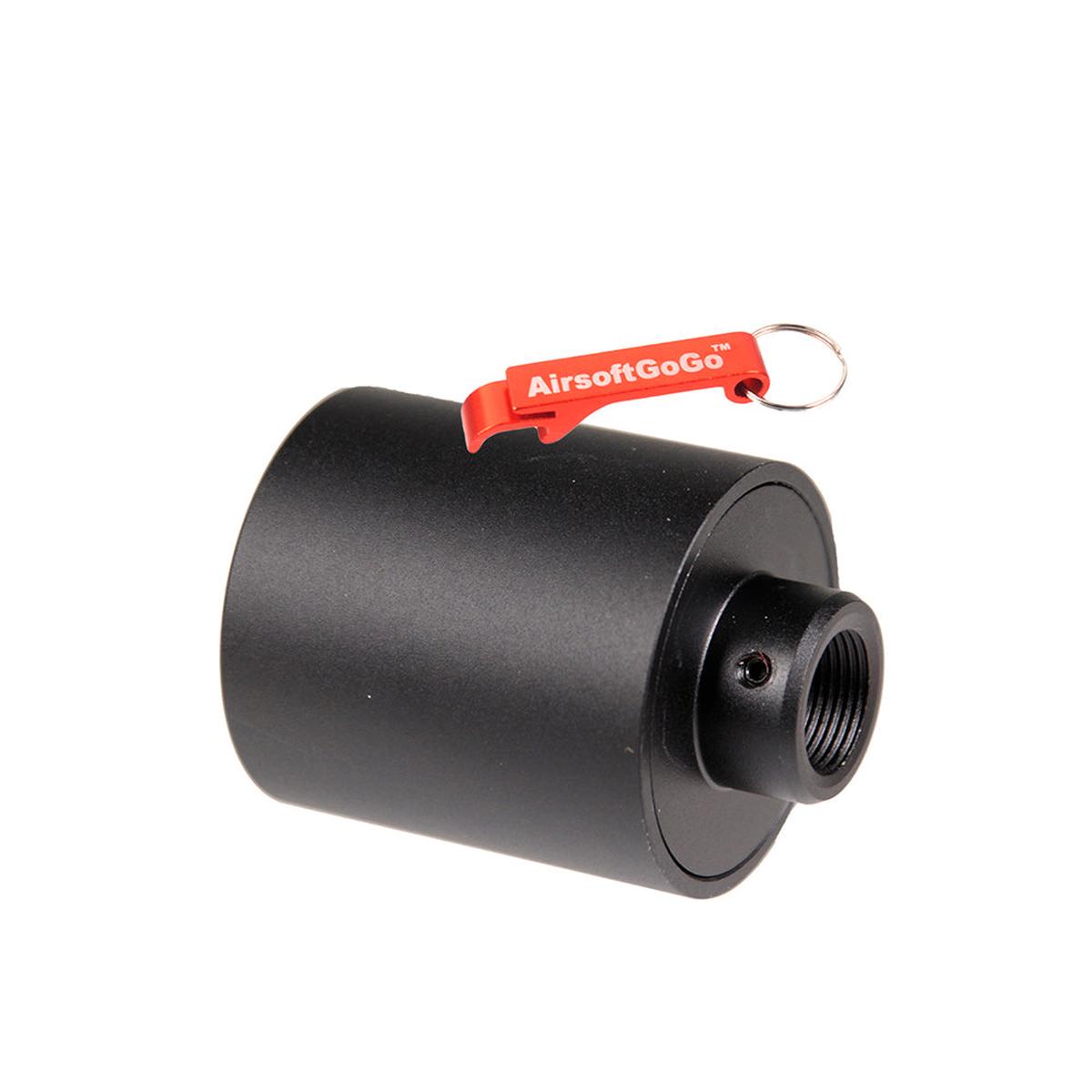 Army Force 55mm メタルマズルブレーキ / フラッシュハイダー (14mm逆ネジ)-AIRSOFT GOGO エアガン・サバゲー用品通販