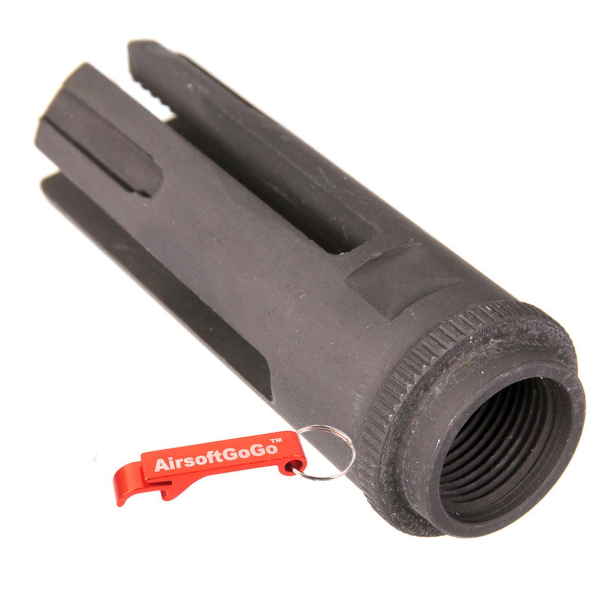 Army Force FH556 215Aタイプ メタル マズルブレーキ / フラッシュハイダー (14mm逆ネジ)-AIRSOFT GOGO エアガン・サバゲー用品通販