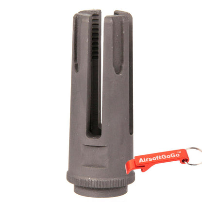 Army Force FH556 215Aタイプ メタル マズルブレーキ / フラッシュハイダー (14mm逆ネジ)-AIRSOFT GOGO エアガン・サバゲー用品通販