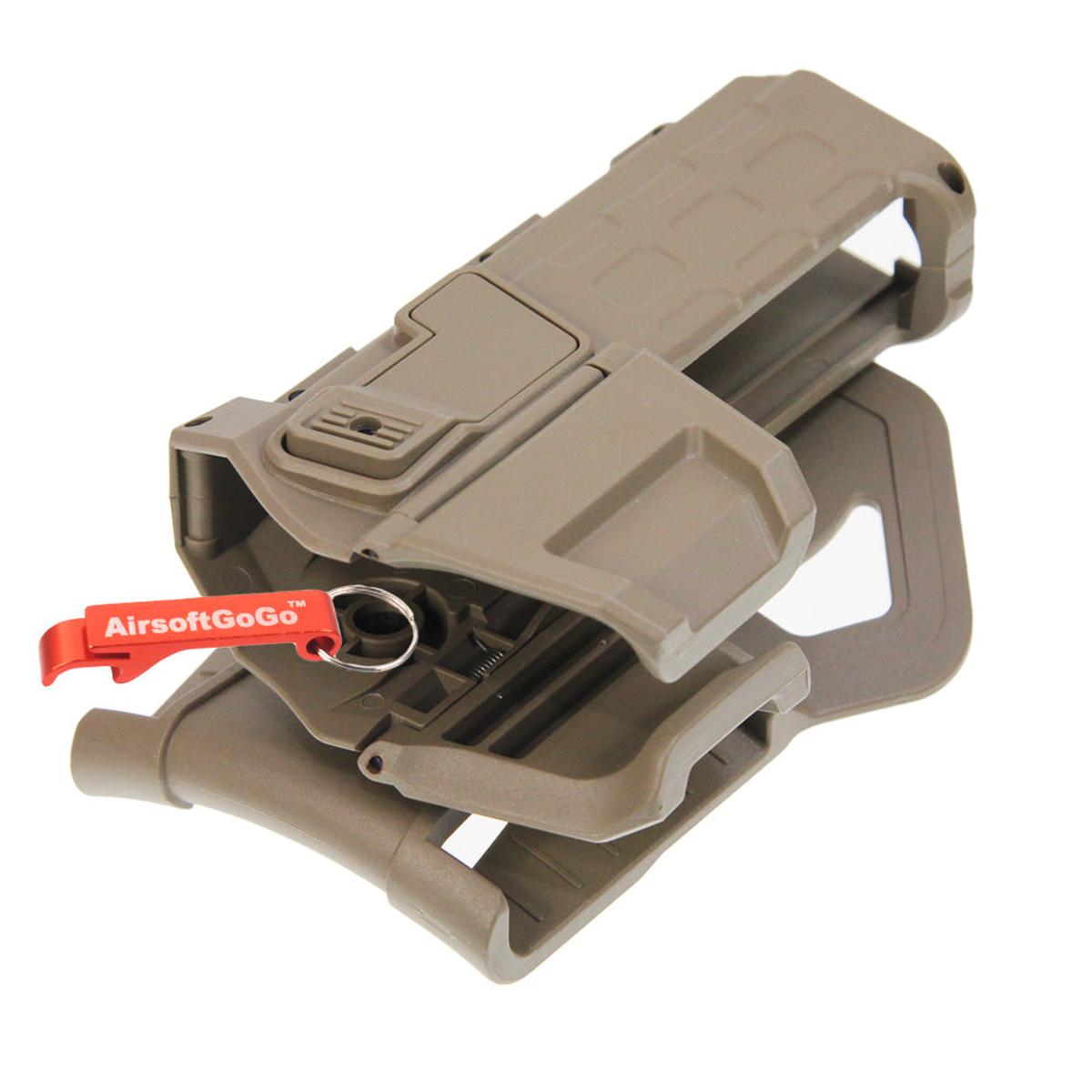 Army Force ホルスター マルイ/WEの1911対応 (ダークアース色)-AIRSOFT GOGO エアガン・サバゲー用品通販