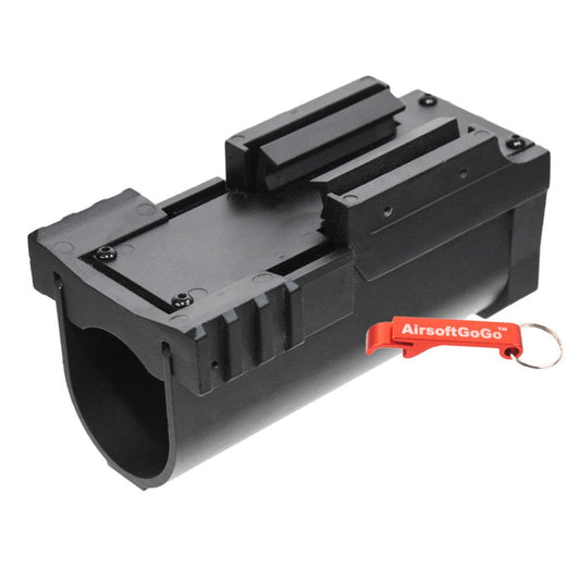 Army Force製 40mm メタルグレネードランチャー (黒色)-AIRSOFT GOGO エアガン・サバゲー用品通販