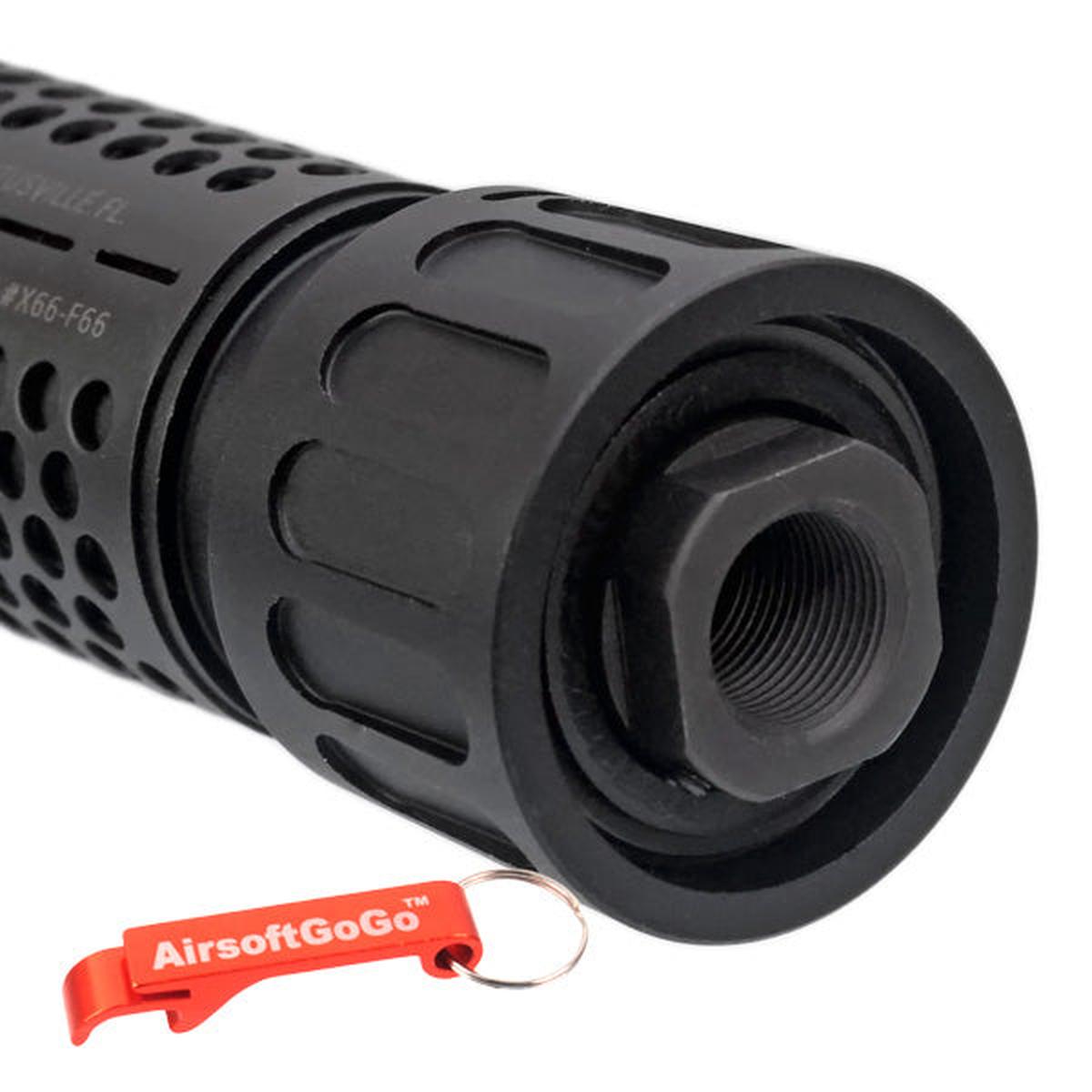 Army Force製フラッシュハイダー・5インチQDC14mm逆ネジサプレッサー-AIRSOFT GOGO エアガン・サバゲー用品通販