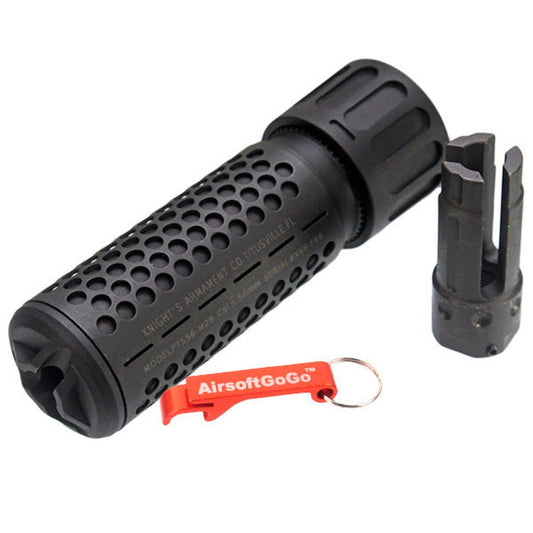 Army Force製フラッシュハイダー・5インチQDC14mm逆ネジサプレッサー-AIRSOFT GOGO エアガン・サバゲー用品通販