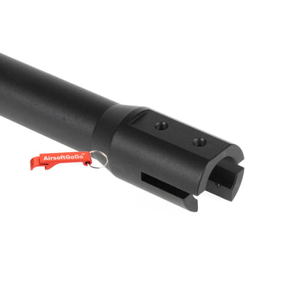 Army R85電動ガン用 19インチ -14mm逆ネジ アウターバレル (ブラックカラー)-AIRSOFT GOGO エアガン・サバゲー用品通販