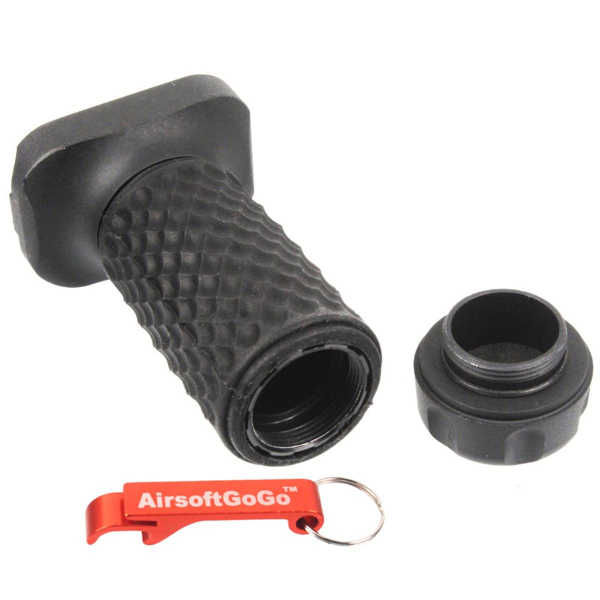 Armyforce KeyModシステムグリップ (黒)-AIRSOFT GOGO エアガン・サバゲー用品通販