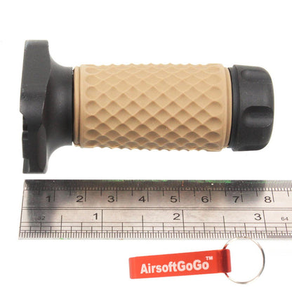 Armyforce KeyModシステムグリップ ( ブラック + ダークアース )-AIRSOFT GOGO エアガン・サバゲー用品通販