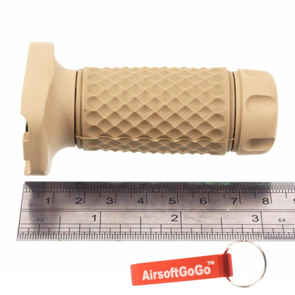 Armyforce KeyModシステムグリップ ( ダークアース )-AIRSOFT GOGO エアガン・サバゲー用品通販