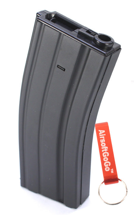 Jing Gong 300 series high cap magazine for M4/M16 electric gun with markings engraved