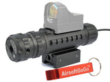 RAS RIS Tri-Rail Green Laser Sight Scope for 20mm Rail