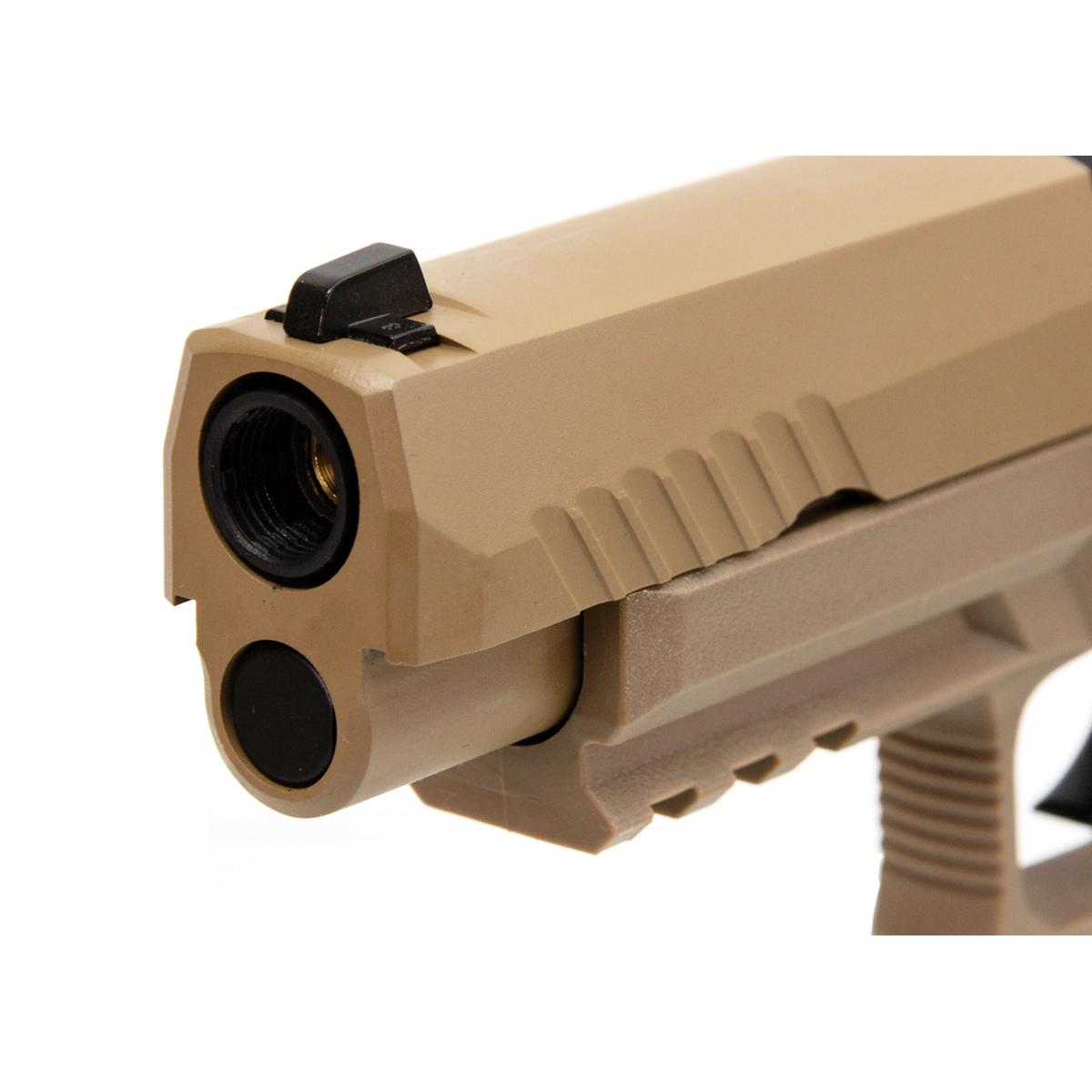 ASG社 合金製スライド F17 GBB ガスブローバック (タン)-AIRSOFT GOGO エアガン・サバゲー用品通販