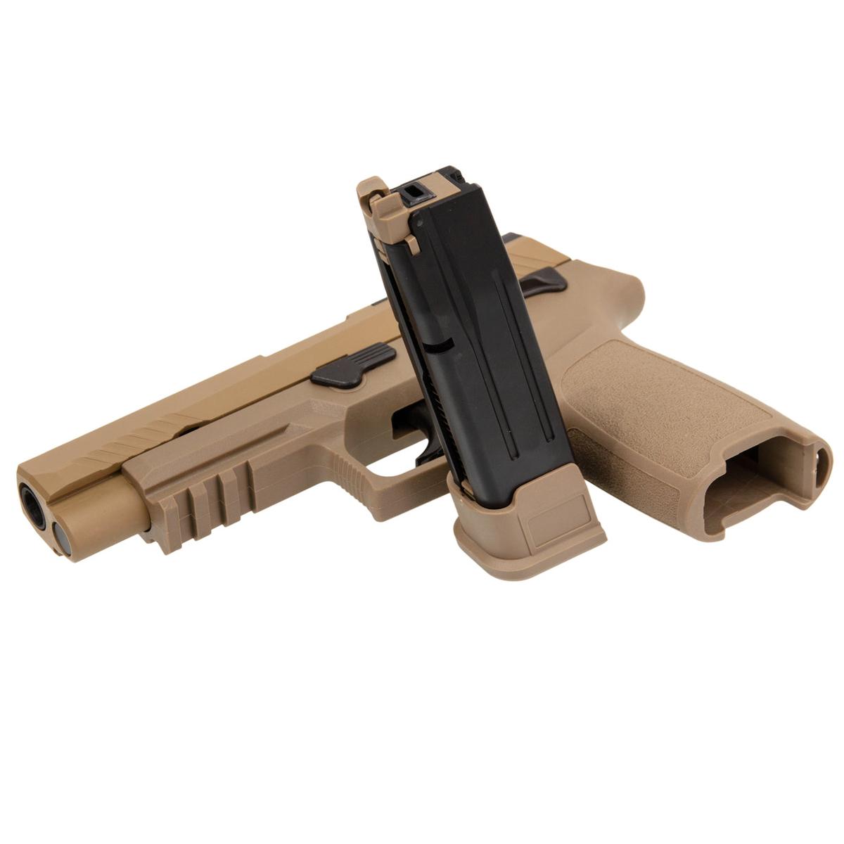 ASG社 合金製スライド F17 GBB ガスブローバック (タン)-AIRSOFT GOGO エアガン・サバゲー用品通販