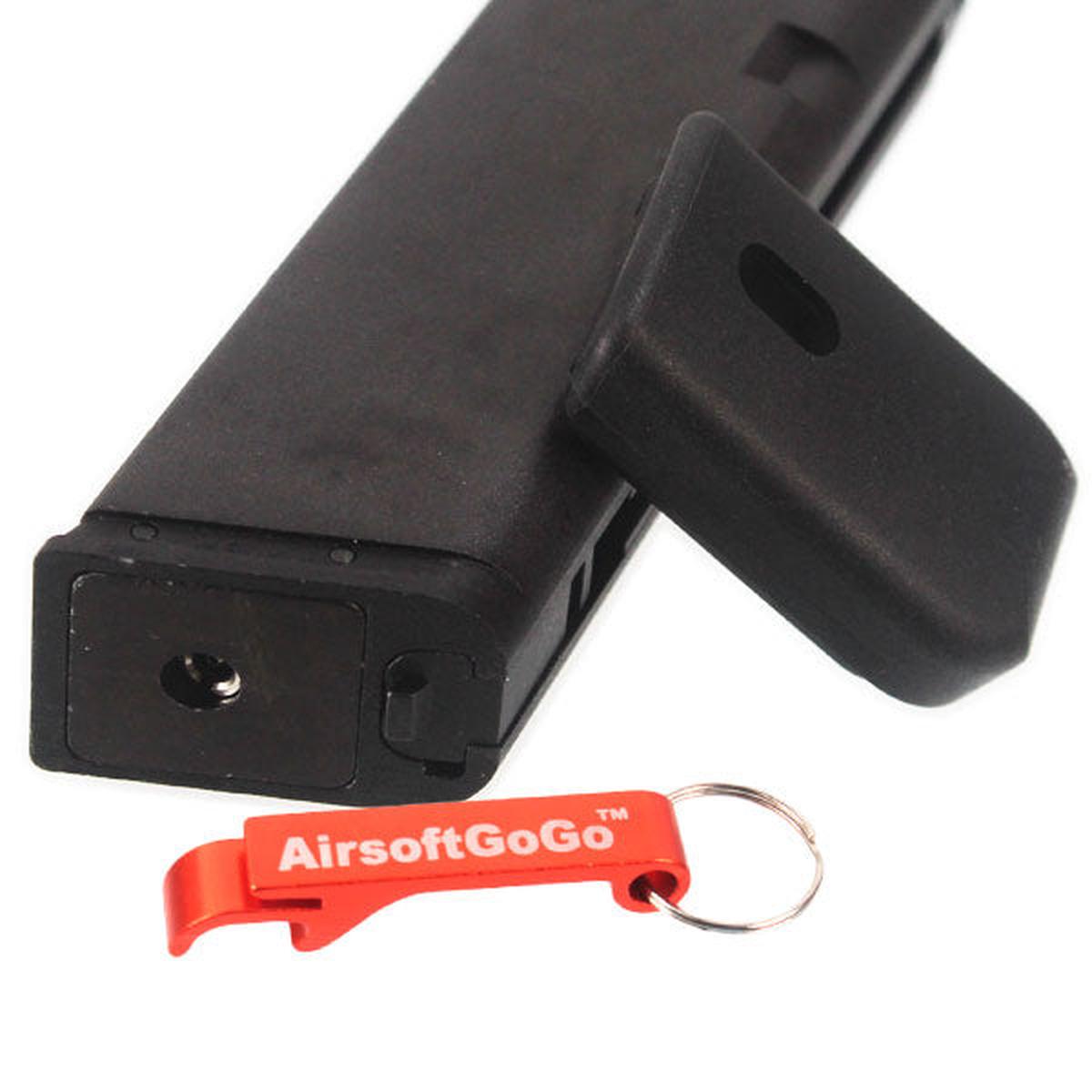 ATP G17 G18C G19 G34 G23F KWA KWC ガスブローバック用 グロック23連マガジン-AIRSOFT GOGO エアガン・サバゲー用品通販