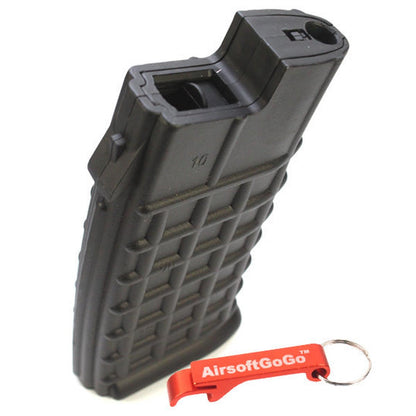 AUG 電動ガン用Jing Gong 330連マガジン （黒）-AIRSOFT GOGO エアガン・サバゲー用品通販