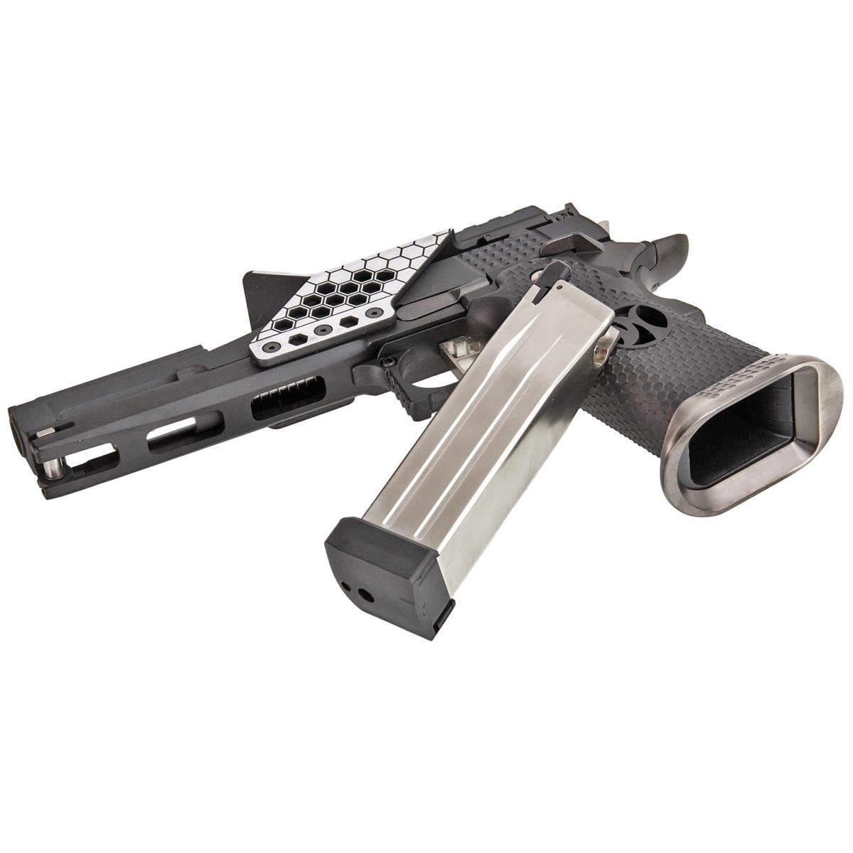 AW CUSTOM 6インチ HX2202モデル ハイキャパ 5.1 ガスブローバック スコープマウント付 (ブラック)-AIRSOFT GOGO エアガン・サバゲー用品通販