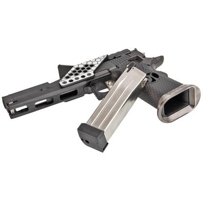 AW CUSTOM 6インチ HX2202モデル ハイキャパ 5.1 ガスブローバック スコープマウント付 (ブラック)-AIRSOFT GOGO エアガン・サバゲー用品通販