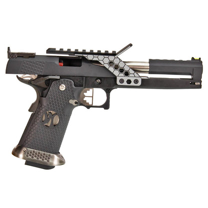 AW CUSTOM 6インチ HX2202モデル ハイキャパ 5.1 ガスブローバック スコープマウント付 (ブラック)-AIRSOFT GOGO エアガン・サバゲー用品通販