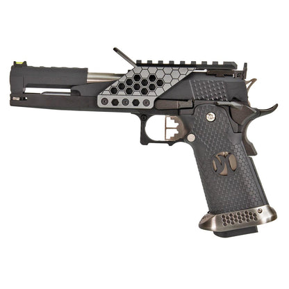 AW CUSTOM 6インチ HX2202モデル ハイキャパ 5.1 ガスブローバック スコープマウント付 (ブラック)-AIRSOFT GOGO エアガン・サバゲー用品通販