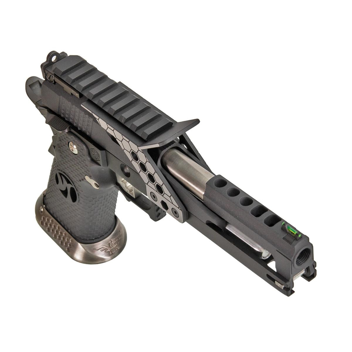 AW CUSTOM 6インチ HX2202モデル ハイキャパ 5.1 ガスブローバック スコープマウント付 (ブラック)-AIRSOFT GOGO エアガン・サバゲー用品通販
