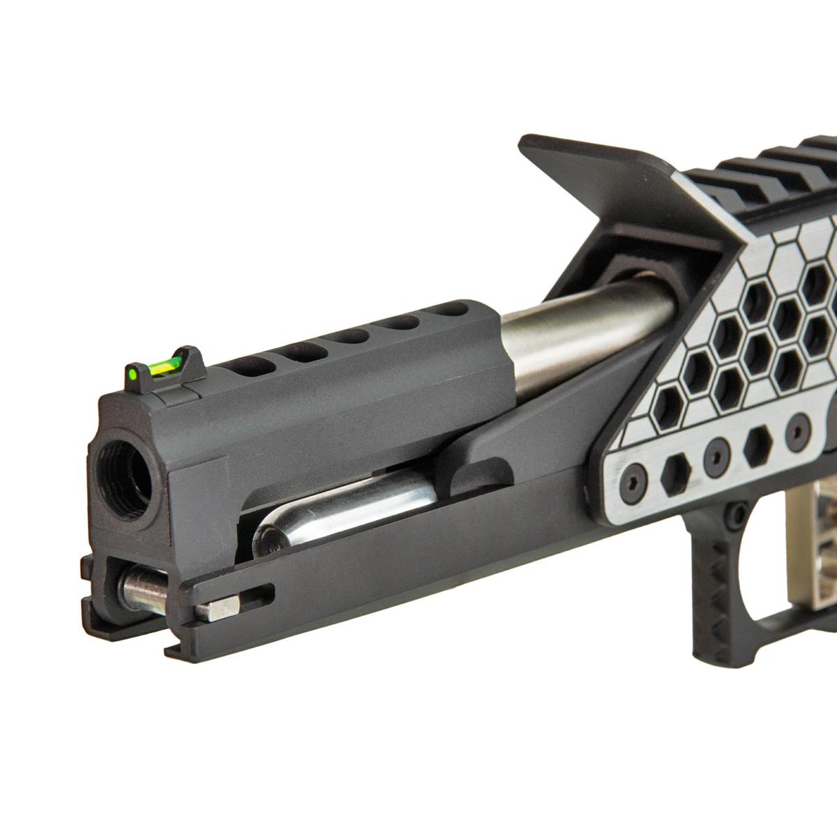 AW CUSTOM 6インチ HX2202モデル ハイキャパ 5.1 ガスブローバック スコープマウント付 (ブラック)-AIRSOFT GOGO エアガン・サバゲー用品通販