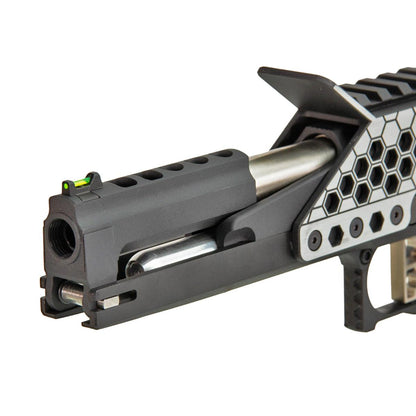 AW CUSTOM 6インチ HX2202モデル ハイキャパ 5.1 ガスブローバック スコープマウント付 (ブラック)-AIRSOFT GOGO エアガン・サバゲー用品通販