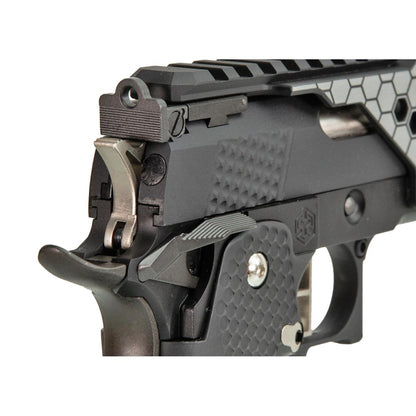 AW CUSTOM 6インチ HX2202モデル ハイキャパ 5.1 ガスブローバック スコープマウント付 (ブラック)-AIRSOFT GOGO エアガン・サバゲー用品通販