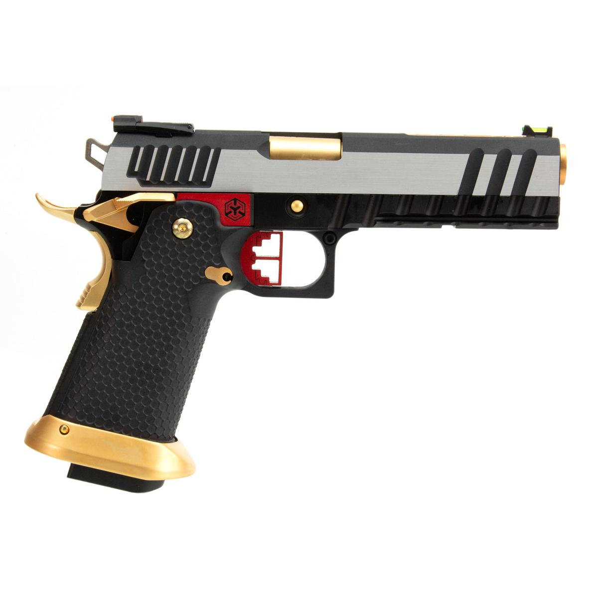 AW CUSTOM ハイキャパ 5.1 ガスブローバック (色：黒/ 銀/ 金 )-AIRSOFT GOGO エアガン・サバゲー用品通販
