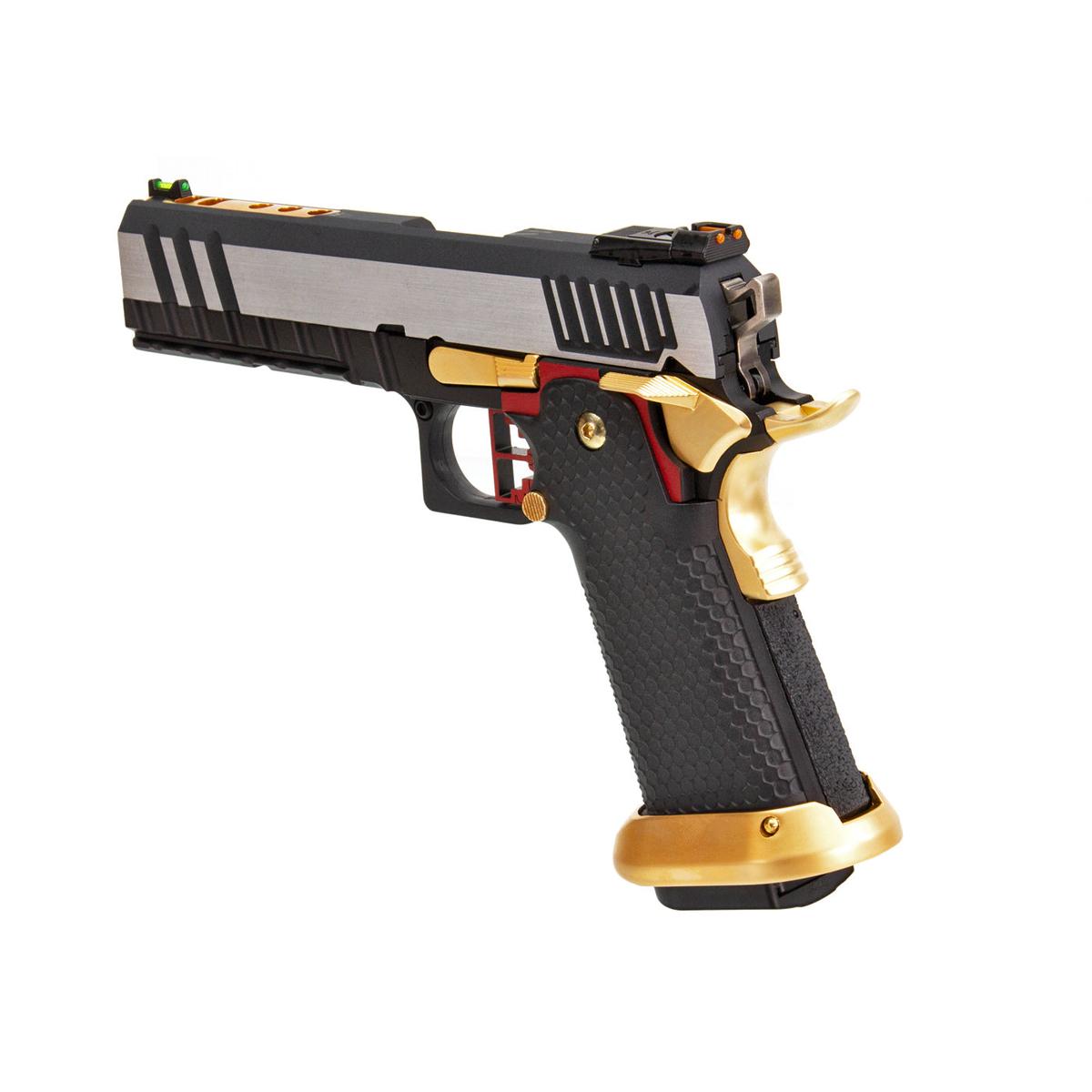 AW CUSTOM ハイキャパ 5.1 ガスブローバック (色：黒/ 銀/ 金 )-AIRSOFT GOGO エアガン・サバゲー用品通販