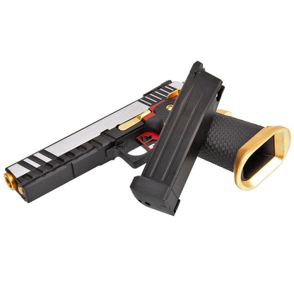 AW CUSTOM ハイキャパ 5.1 ガスブローバック (色：黒/ 銀/ 金 )-AIRSOFT GOGO エアガン・サバゲー用品通販