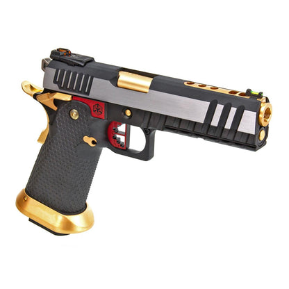 AW CUSTOM ハイキャパ 5.1 ガスブローバック (色：黒/ 銀/ 金 )-AIRSOFT GOGO エアガン・サバゲー用品通販