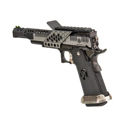 AW CUSTOM HX2401モデル 「風之魂」 ガスブローバック スコープマウント付 (シルバー)-AIRSOFT GOGO エアガン・サバゲー用品通販