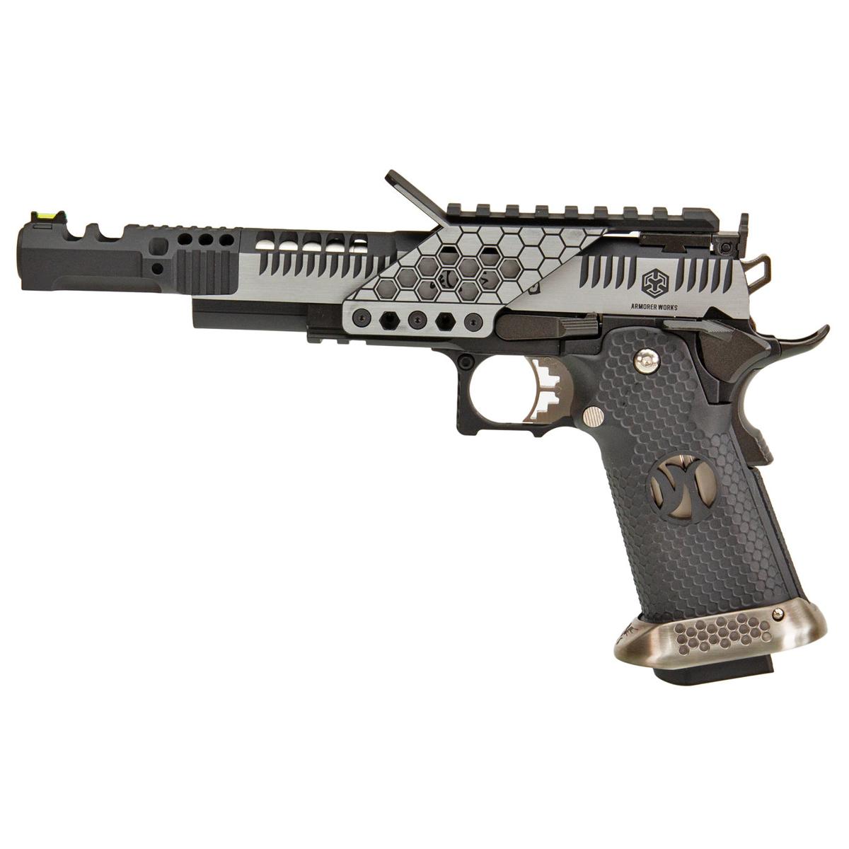 AW CUSTOM HX2401モデル 「風之魂」 ガスブローバック スコープマウント付 (シルバー)-AIRSOFT GOGO エアガン・サバゲー用品通販