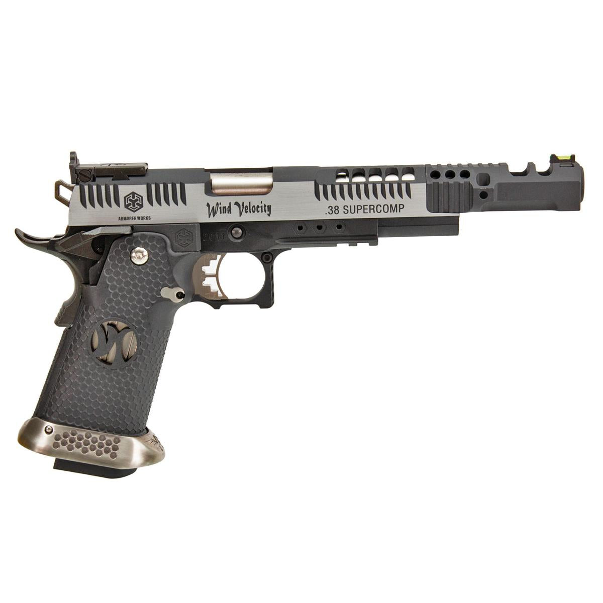 AW CUSTOM HX2401モデル 「風之魂」 ガスブローバック スコープマウント付 (シルバー)-AIRSOFT GOGO エアガン・サバゲー用品通販