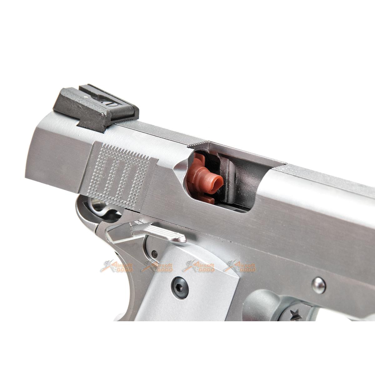 AW Custom NE31シリーズ1911 ガスブローバック GBB (シルバー)-AIRSOFT GOGO エアガン・サバゲー用品通販
