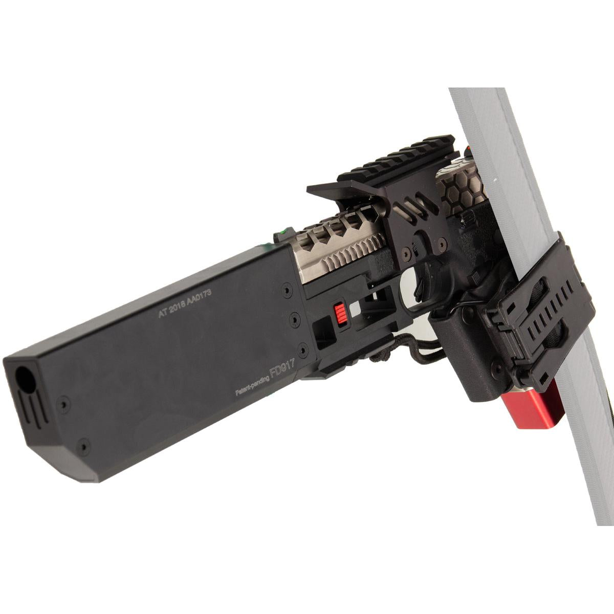 AW CUSTOMのカスタム HEXカット G17 GBB ガスブローバック (スピード ホルスター付き)-AIRSOFT GOGO エアガン・サバゲー用品通販