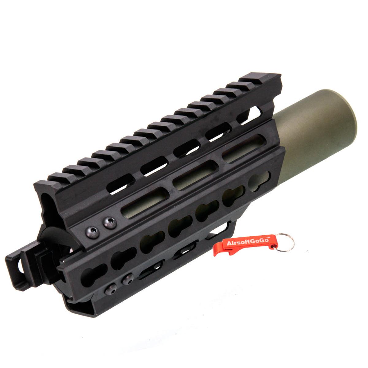Battleaxe製 マルイ / CYMA電動ガン P90用 キーモッド レールハンド