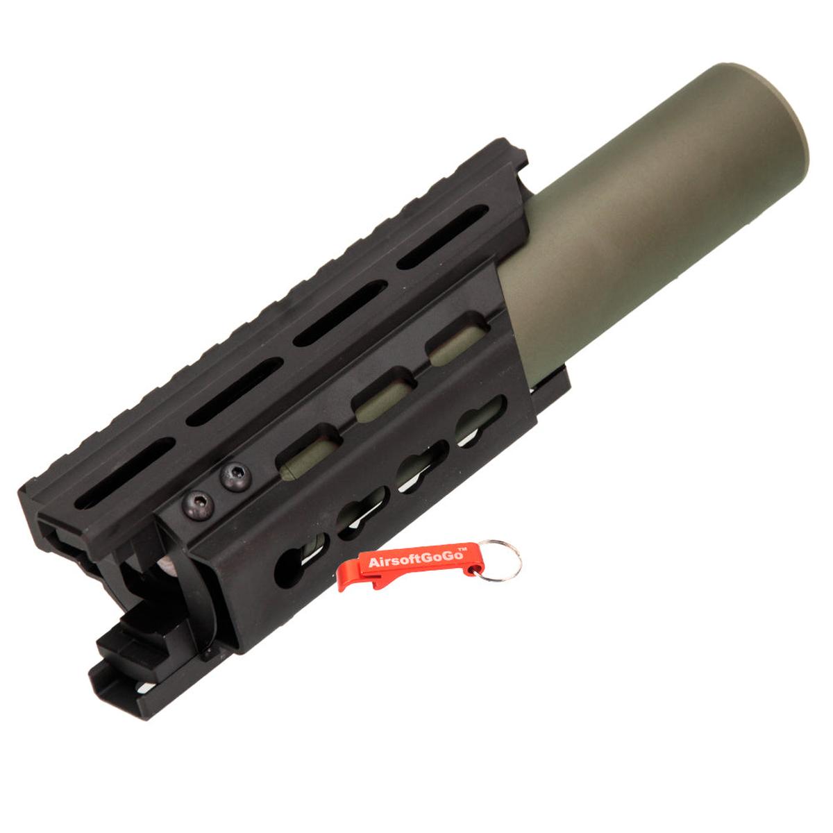 Battleaxe製 マルイ / CYMA電動ガン P90用 M-Lok & キーモッド レール